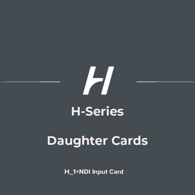 H_1xNDI Input Card